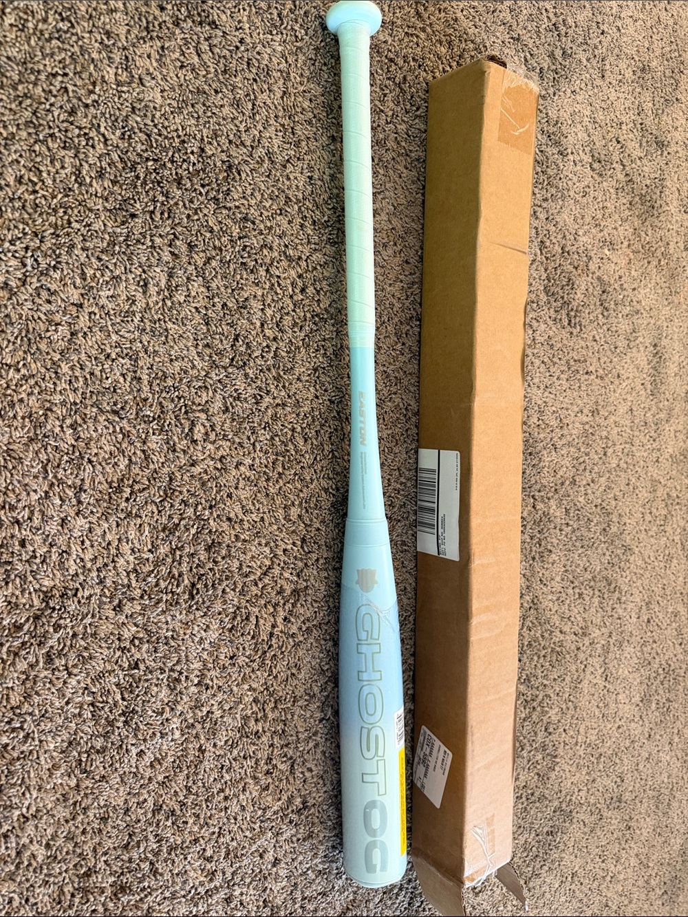 Easton Ghost OG Youth Bat in Light Blue
